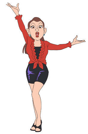 ＜エド・はるみ＞アニメ「ヤッターマン」に出演　巨大ロボット化も　「グー」「コォー」再現